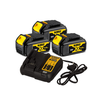 DCB107M3 DeWALT 18V baterijų ir įkroviklio rinkinys (3x4.0 Ah)
