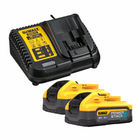 DCB115H2 DeWALT 18V baterijų ir kroviklio rinkinys (2x5.0 Ah)