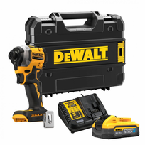 DCF850H1T DeWALT 18V itin kompaktiškas smūginis suktuvas (1x5.0 Ah)