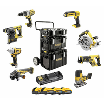 DCK856H4 DeWALT įrankių rinkinys (4x5.0 Ah)