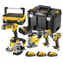 DCK551H3T DeWALT 18V įrankių rinkinys (3x5.0 Ah)