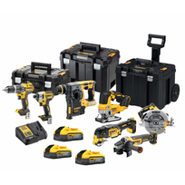 DCK755H3T DeWALT 18V įrankių rinkinys (3x5.0 Ah)