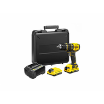 SFMCD715C2K Stanley V20, 18V smūginis suktuvas – gręžtuvas (2x1.5 Ah)