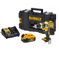 DCD796P1K DeWALT 18V suktuvas – smūginis gręžtuvas (1x5.0 Ah) + DOVANA!