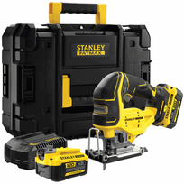 SFMCS650M2K Stanley V20, 18V siaurapjūklis (2x4.0 Ah)