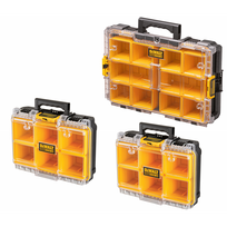 DeWALT TOUGHSYSTEM 2.0 organaizerio ir 2 mažų organaizerių rinkinys