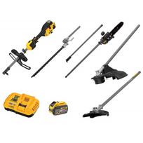 DCMAS5713X1-SET DeWALT 54V FLEXVOLT daugiafunkcinis įrankis sodui su priedais (1x9.0 Ah)