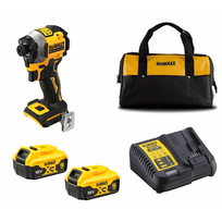 DCF850P2C DeWALT 18V itin kompaktiškas smūginis suktuvas (2x5.0 Ah)