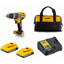 DCD796D2C DeWALT 18V suktuvas – smūginis gręžtuvas (2x2.0 Ah)