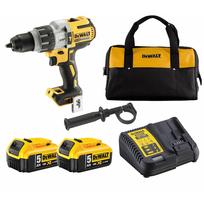 DCD996P2C DeWALT 18V suktuvas - smūginis gręžtuvas (2x5.0 Ah)