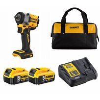 DCF922P2C DeWALT 18V smūginis 1/2" veržliasukis (2x5.0 Ah)
