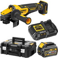 DCG416T1 DeWALT 18V FLEXVOLT Advantage kampinis šlifuoklis (1x6.0 Ah)