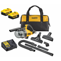 DCV501LP2 DeWALT 18V rankinis siurblys (2x5.0 Ah)