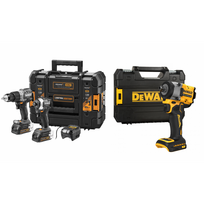 DCK200ME2GT DeWALT McLaren Edition 18V smūginis suktuvas + suktuvas-gręžtuvas (2x1.7 Ah) + DCF922NT veržliasukis