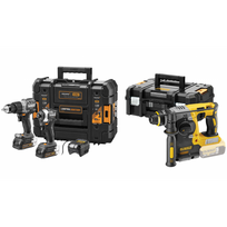 DCK200ME2GT DeWALT McLaren Edition 18V smūginis suktuvas + suktuvas-gręžtuvas (2x1.7 Ah) + DCH273NT perforatorius