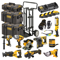 DCK902H4T DeWALT 18V įrankių rinkinys (4x5.0 Ah)
