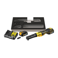 DCF510E2G DeWALT 18V akumuliatorinė terkšlė 1/2", 3/8" (2x1.7 Ah)