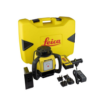 Leica Rugby 640 lazerinis nivelyras su Rod Eye 160 detektoriumi, Li-ion
