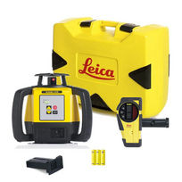 Leica Rugby 620 lazerinis nivelyras su Basic Rod Eye detektoriumi, Alkaline