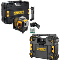 DCE089RNT DeWALT kryžminių linijų lazeris + DWST1-81079 DeWALT TSTAK radijo imtuvas + DOVANA!