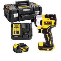 DCF809M1T DeWALT 18V smūginis suktuvas (1x4.0 Ah)