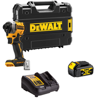 DCF850M1T DeWALT 18V itin kompaktiškas smūginis suktuvas (1x4.0 Ah)