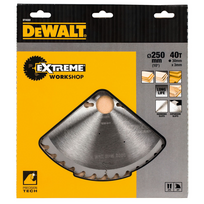 DT4322 DeWALT pjovimo diskas 250 mm 40T