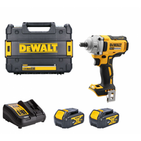 DCF894M2T DeWALT 18V smūginis veržliasukis (2x4.0 Ah)