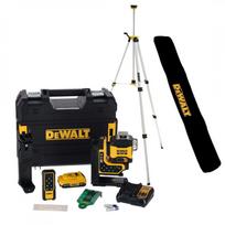 DCLE34035D1 DeWALT 18V kryžminių linijų lazeris (1x2.0 Ah) + DE0881T trikojis stovas