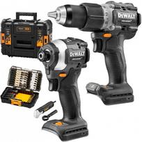 DCK200MNT DeWALT McLaren Edition 18V suktuvų rinkinys + DT70782 antgalių rinkinys (33 dalių)