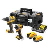 DCK2051E2T DeWALT 18V suktuvų rinkinys (2x1.7 Ah)