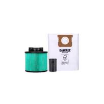 DXVA19-0502E DeWALT DeWALT siurblio HEPA filtro, maišų 20-30l (3 vnt.) ir 48-32mm adapterio rinkinys