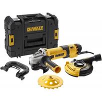 DWE4257KT DeWALT 1500W kampinis šlifuoklis su priedais (125 mm)