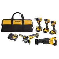 DCK509P3 DeWALT 18V įrankių rinkinys (3x5.0 Ah)