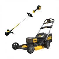 DCMWSP156N DeWALT 2x18V savaeigė akumuliatorinė žoliapjovė + DCM561PB 18V trimeris