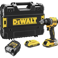 DCD794D2T DeWALT 18V kompaktiškas suktuvas-gręžtuvas (2x5.0 Ah)