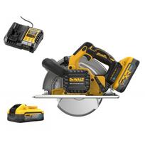 DCS383H2 DeWALT 18V metalo diskinis pjūklas (2x5.0 Ah)