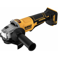 DCG408N DeWALT 18V kampinis šlifuoklis 125 mm