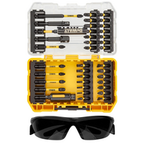 DT70740T DeWALT smūginių sukimo antgalių rinkinys + akiniai (38 vnt.)