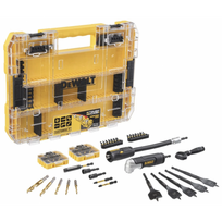 DT70777 DeWALT grąžtų ir sukimo antgalių rinkinys (85 vnt.)