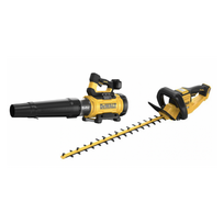DCMHT573N DeWALT 54V gyvatvorių žirklės + DCMBL777N XR 54V lapų pūstuvas
