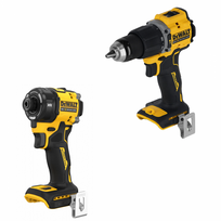 DCD799N DeWALT 18V suktuvas-smūginis gręžtuvas + DCF870N DeWALT 18V itin kompaktiškas hidraulinis smūginis suktuvas