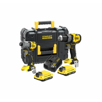 SFMCK211D2T Stanley FATMAX akumuliatorinių įrankių rinkinys