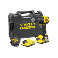 SFMCD716D2T Stanley FATMAX gręžtuvas–suktuvas  V20, 2 × 2.0Ah, PRO-STACK lagaminas