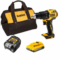 DCD709D1 DeWALT suktuvas-smūginis gręžtuvas (1x2.0 Ah)