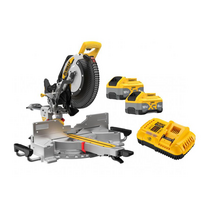 DCS782XW2 DeWALT 18V skersinio pjovimo staklės 305 mm (2x8.0 Ah)