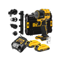 DCD803D2T DeWALT 18V daugiafunkcinis suktuvas-gręžtuvas (2x2.0 Ah)