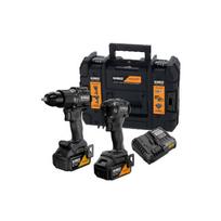 DCK2222MP2T DeWALT McLaren Edition 18V suktuvų rinkinys (2x5.0 Ah)