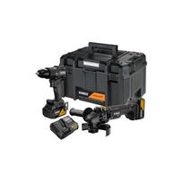 DCK2223MP2T DeWALT McLaren Edition 18V suktuvas-gręžtuvas ir kampinis šlifuoklis (2x5.0 Ah)