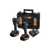 DCK2224MP2T DeWALT McLaren Edition 18V smūginis suktuvas ir veržliasukis (2x5.0 Ah)